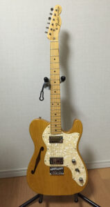 Fender Japanシンライン・テレキャスター改造後 全体写真